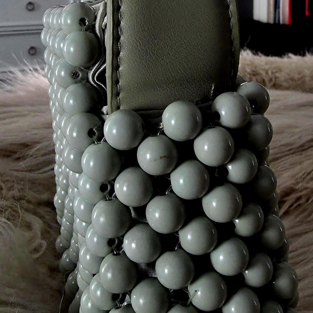 Zara Mint Beaded Mini Bag - Picture 2 of 6